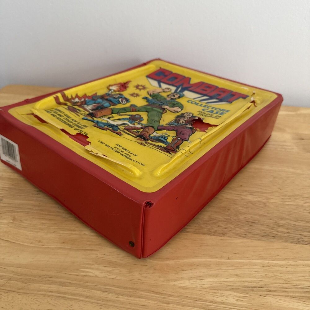 Vintage Tara Toys GI Joe Combat Collectors Case for Figures Read - Picture 2 of 14